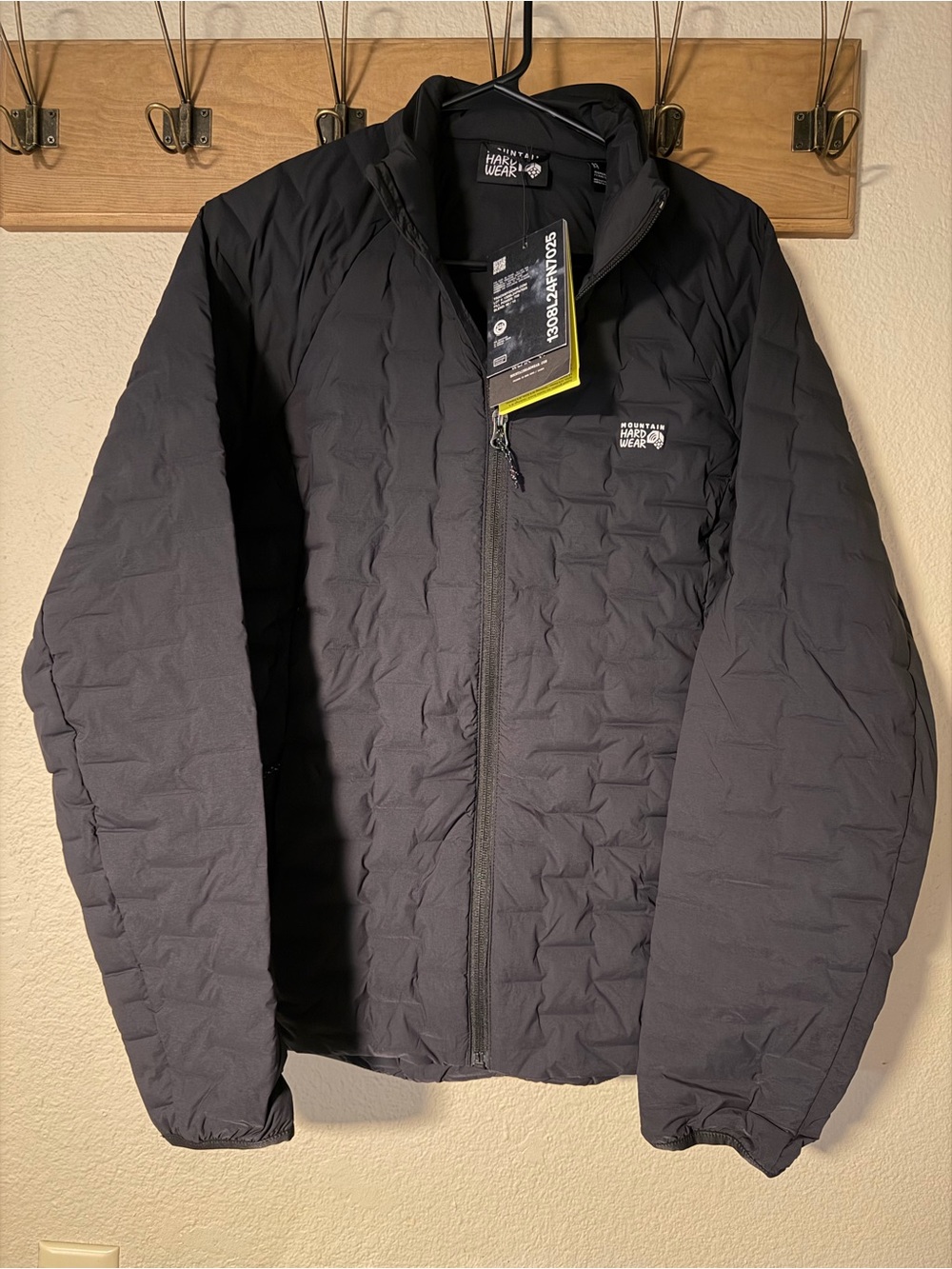 Mountain Hardwear Black Stretchdown Light Jacket Woman’s Size Medium NWT